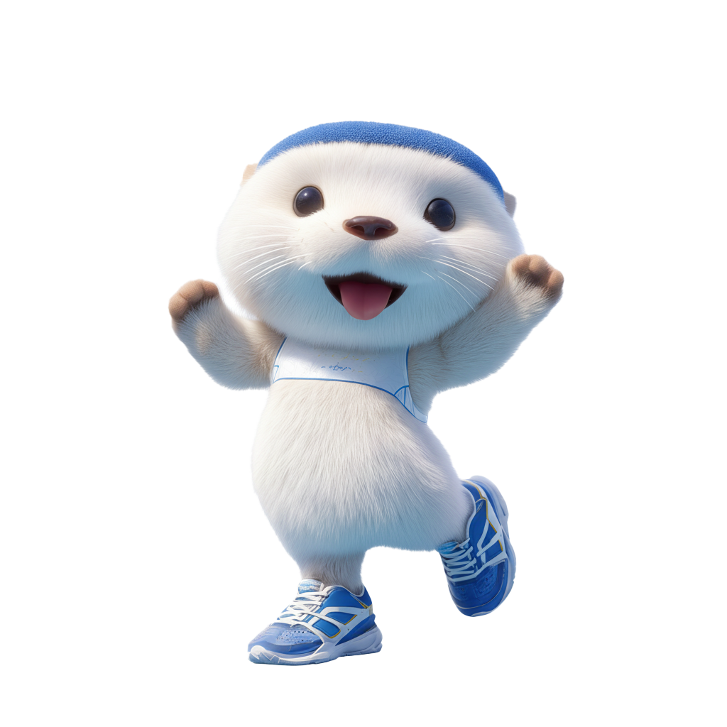 Cute Otter Character